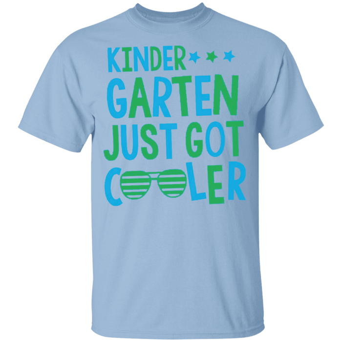 CustomCat Gosszy - Kinder Apparel G500B Youth 5.3 oz 100% Cotton T-Shirt / Light Blue / YXS