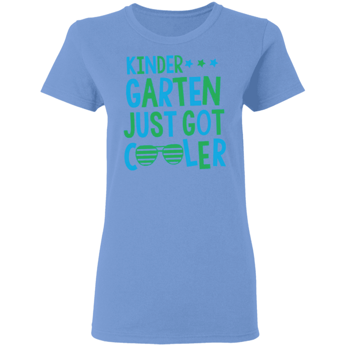 CustomCat Gosszy - Kinder Apparel G500L Ladies' 5.3 oz. T-Shirt / Carolina Blue / S