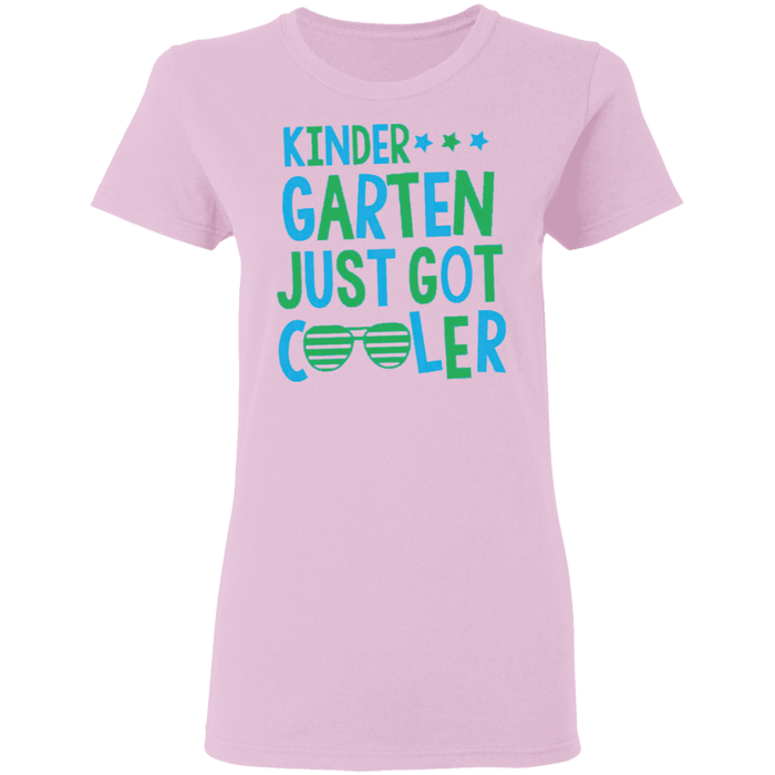 CustomCat Gosszy - Kinder Apparel G500L Ladies' 5.3 oz. T-Shirt / Light Pink / S