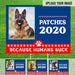 Gosszy Gosszy - Personalized DOG 2020 Because Humans Suck Yard Sign, Custom Image Yard Sign, Dog Yard Sign, dog 2020 sign, dog sign, dog custom sign Yard Sign