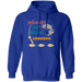 CustomCat Gosszy - Personalized Fishing hooked 3 Apparel G185 Pullover Hoodie 8 oz. / Royal / S