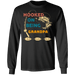 CustomCat Gosszy - Personalized Fishing hooked 3 Apparel G240 LS Ultra Cotton T-Shirt / Black / S