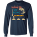 CustomCat Gosszy - Personalized Fishing hooked 3 Apparel G240 LS Ultra Cotton T-Shirt / Navy / S