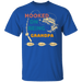 CustomCat Gosszy - Personalized Fishing hooked 3 Apparel G500 5.3 oz. T-Shirt / Royal / S