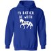 CustomCat Gosszy - Rather be with horse personalized - tshirt  G185 Gildan Pullover Hoodie 8 oz. / Royal / S