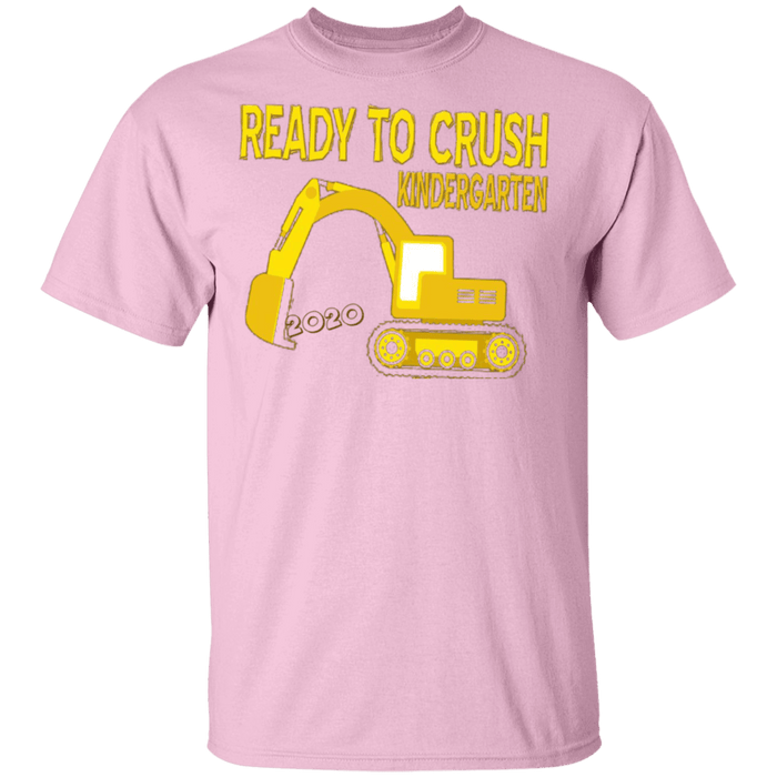 CustomCat Gosszy - ready to crush kinder Apparel G500 5.3 oz. T-Shirt / Light Pink / S