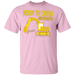 CustomCat Gosszy - ready to crush kinder Apparel G500 5.3 oz. T-Shirt / Light Pink / S