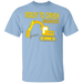 CustomCat Gosszy - ready to crush kinder Apparel G500B Youth 5.3 oz 100% Cotton T-Shirt / Light Blue / YXS