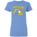 CustomCat Gosszy - ready to crush kinder Apparel G500L Ladies' 5.3 oz. T-Shirt / Carolina Blue / S