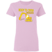 CustomCat Gosszy - ready to crush kinder Apparel G500L Ladies' 5.3 oz. T-Shirt / Light Pink / S