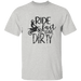 CustomCat Gosszy - Ride Fast motocross Apparel G500 5.3 oz. T-Shirt / Ash / S