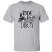 CustomCat Gosszy - Ride Fast motocross Apparel G500 5.3 oz. T-Shirt / Sport Grey / S