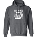 CustomCat Gosszy - she want..D, deerhunting - tshirt Apparel G185 Gildan Pullover Hoodie 8 oz. / Dark Heather / S