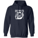 CustomCat Gosszy - she want..D, deerhunting - tshirt Apparel G185 Gildan Pullover Hoodie 8 oz. / Navy / S