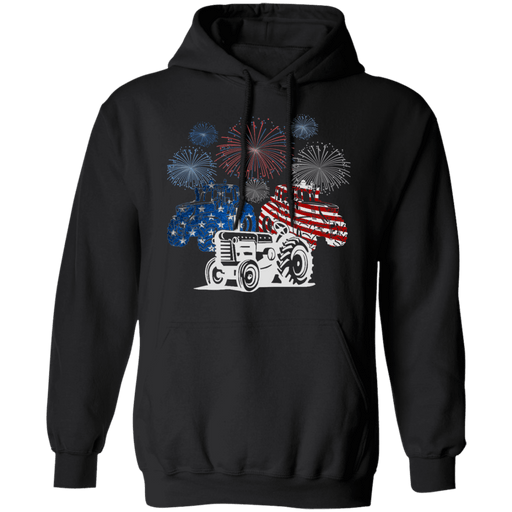 CustomCat Gosszy - Tractor farm - tshirt Apparel G185 Gildan Pullover Hoodie 8 oz. / Black / S