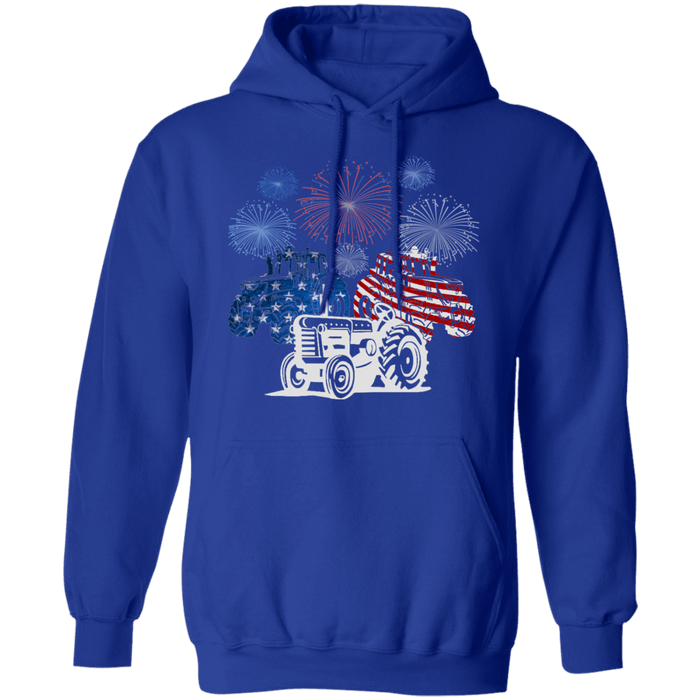 CustomCat Gosszy - Tractor farm - tshirt Apparel G185 Gildan Pullover Hoodie 8 oz. / Royal / S