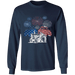 CustomCat Gosszy - Tractor farm - tshirt Apparel G240 Gildan LS Ultra Cotton T-Shirt / Navy / S