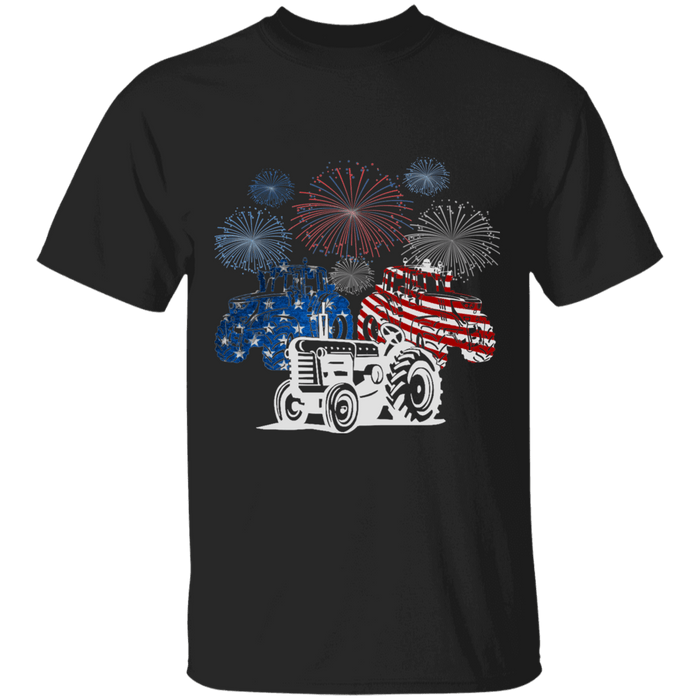 CustomCat Gosszy - Tractor farm - tshirt Apparel G500 Gildan 5.3 oz. T-Shirt / Black / S