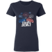 CustomCat Gosszy - Tractor farm - tshirt Apparel G500L Gildan Ladies' 5.3 oz. T-Shirt / Navy / S
