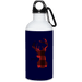 CustomCat Gosszy - WhiteWaterBottle_hunting Apparel 23663 20 oz. Stainless Steel Water Bottle / Navy / One Size