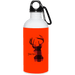 CustomCat Gosszy - WhiteWaterBottle_hunting Apparel 23663 20 oz. Stainless Steel Water Bottle / Orange / One Size
