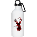 CustomCat Gosszy - WhiteWaterBottle_hunting Apparel 23663 20 oz. Stainless Steel Water Bottle / White / One Size