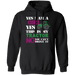 CustomCat Gosszy - Yes, i'm girl tractor, farmer - tshirt Apparel G185 Gildan Pullover Hoodie 8 oz. / Black / S