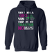 CustomCat Gosszy - Yes, i'm girl tractor, farmer - tshirt Apparel G185 Gildan Pullover Hoodie 8 oz. / Navy / S