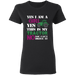 CustomCat Gosszy - Yes, i'm girl tractor, farmer - tshirt Apparel G500L Gildan Ladies' 5.3 oz. T-Shirt / Black / S