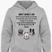 Gosszy Happy Father’s Day Thank You Dog Dad T-shirt, Dog Lover Gift, Best Gift To Dog Dad Tshirt Pullover Hoodie / Sport Grey Color / S