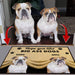 Gosszy Hope You Like Big Ass Dog Doormat, Upload Dog Image, Dog Lover Gift Doormat 15" x 24" / Top: Non-Woven Fabric