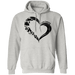 CustomCat I love Camping Apparel G185 Pullover Hoodie 8 oz. / Ash / S