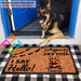 Gosszy I say Hello You say Goodbye Doormat, Dog Lover Gift Doormat