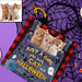 Gosszy Just A Girl Who Love Cat And Halloween Upload Photo Tote Bag, Cat Lover Gift, Halloween Gift Tote Bag 13x13 in