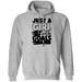 CustomCat Just a girl with Goal, graduation shirt, Senior Gift Apparel Z66 Pullover Hoodie / Sport Grey / S