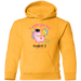CustomCat Kindergarten Nailed it Tshirt, Graduation Day, Senior Gift Apparel G185B Youth Pullover Hoodie / Gold / YS