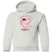 CustomCat Kindergarten Nailed it Tshirt, Graduation Day, Senior Gift Apparel G185B Youth Pullover Hoodie / White / YS