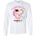 CustomCat Kindergarten Nailed it Tshirt, Graduation Day, Senior Gift Apparel G240B Youth LS T-Shirt / White / YS