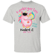 CustomCat Kindergarten Nailed it Tshirt, Graduation Day, Senior Gift Apparel G500B Youth 5.3 oz 100% Cotton T-Shirt / Ash / YXS
