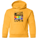 CustomCat Kindergarten Nailed it Ver 2 Tshirt, Graduation Day, Senior Gift Apparel G185B Youth Pullover Hoodie / Gold / YS