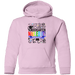CustomCat Kindergarten Nailed it Ver 2 Tshirt, Graduation Day, Senior Gift Apparel G185B Youth Pullover Hoodie / Light Pink / YS