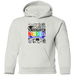 CustomCat Kindergarten Nailed it Ver 2 Tshirt, Graduation Day, Senior Gift Apparel G185B Youth Pullover Hoodie / White / YS
