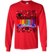 CustomCat Kindergarten Nailed it Ver 2 Tshirt, Graduation Day, Senior Gift Apparel G240B Youth LS T-Shirt / Red / YS