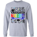 CustomCat Kindergarten Nailed it Ver 2 Tshirt, Graduation Day, Senior Gift Apparel G240B Youth LS T-Shirt / Sport Grey / YS