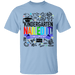 CustomCat Kindergarten Nailed it Ver 2 Tshirt, Graduation Day, Senior Gift Apparel G500B Youth 5.3 oz 100% Cotton T-Shirt / Light Blue / YXS
