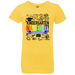 CustomCat Kindergarten Nailed it Ver 2 Tshirt, Graduation Day, Senior Gift Apparel NL3710 Girls' Princess T-Shirt / Vibrant Yellow / YXS