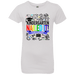 CustomCat Kindergarten Nailed it Ver 2 Tshirt, Graduation Day, Senior Gift Apparel NL3710 Girls' Princess T-Shirt / White / YXS