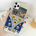 Gosszy License Plate Hippie Vintage Van Dog, Dog Lover Gift, Hippie Lover Gift, Phone Case Phone Case PC