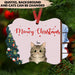 Gosszy Mewy Catmas, Cat Lover Gift, Christmas Gift, Ornament, Cat Christmas Ornament Ornament One Size / MDF