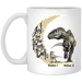 CustomCat mom and child mug Apparel XP8434 11 oz. White Mug / White / One Size